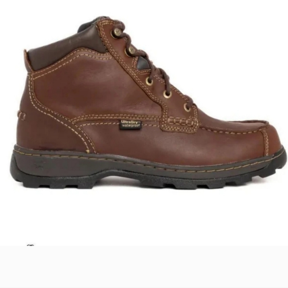 IRISH SETTER SOFT PAW WATERPROOF LEATHER CHUKKA CASUAL SHOES 8.5 EE BROWN